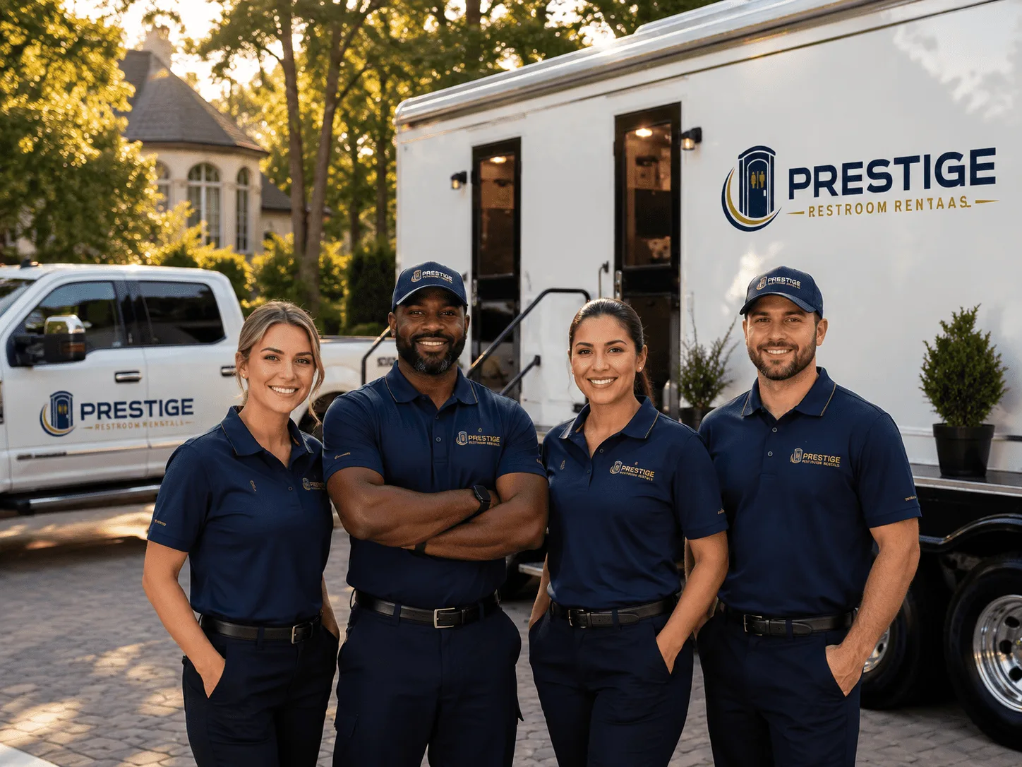 Trusted Luxury Portable Restrooms company in Peck, ID